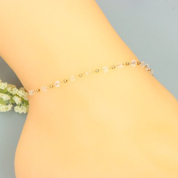 "Handmade Anklet – A Stylish Choice for Women, Thoughtful Gift Idea, EVCH1406 - Picture 7 of 10